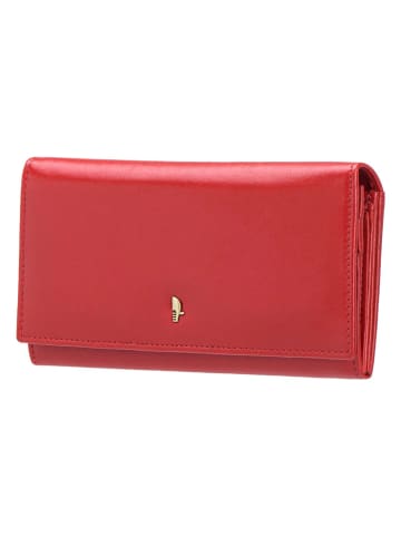 Puccini Leder-Geldbörse "Murano" in Rot - (B)19 x (H)19 x (T)2 cm