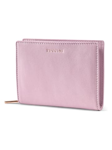 Puccini Leder-Geldbörse "Zen" in Rosa - (B)13 x (H)10 x (T)2 cm