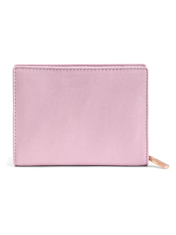 Puccini Leder-Geldbörse "Zen" in Rosa - (B)13 x (H)10 x (T)2 cm