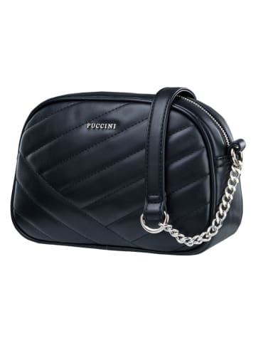 Puccini Umhängetasche in Schwarz - (B)24 x (H)15 x (T)8 cm