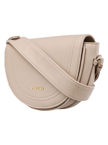 Puccini Umhängetasche in Beige - (B)23 x (H)17 x (T)7 cm