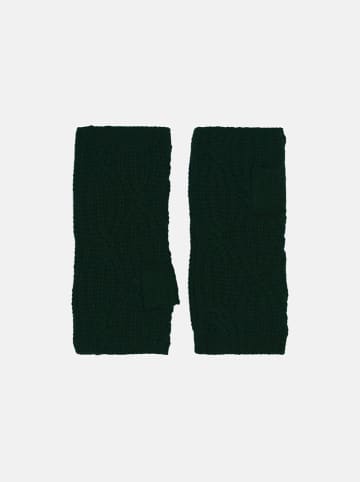 Perfect Cashmere Kaschmir-Armstulpen "Bale" in Grün