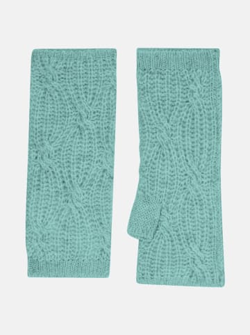 Perfect Cashmere Kaschmir-Armstulpen "Bale" in Türkis