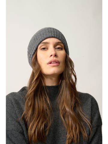 Perfect Cashmere Kaschmir-Mütze "Ember" in Grau