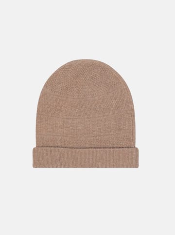 Perfect Cashmere Kaschmir-Mütze "Ember" in Beige