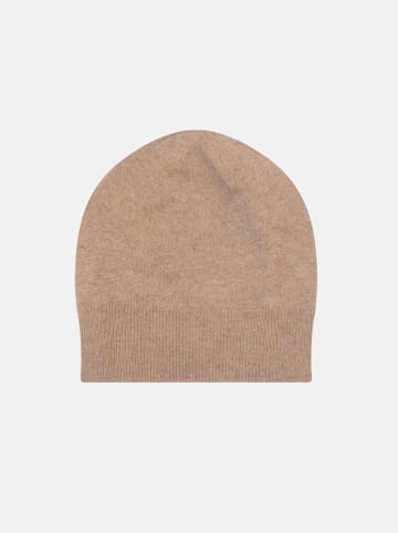 Perfect Cashmere Kaschmir-Mütze "Ginger" in Beige