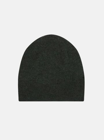 Perfect Cashmere Kaszmirowa czapka "Ginger" w kolorze antracytowym