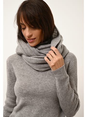Perfect Cashmere Kasjmieren colsjaal "Hutton" grijs - (L)65 x (B)50 cm