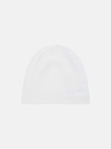 Perfect Cashmere Kaszmirowa czapka "Lauren" w kolorze białym