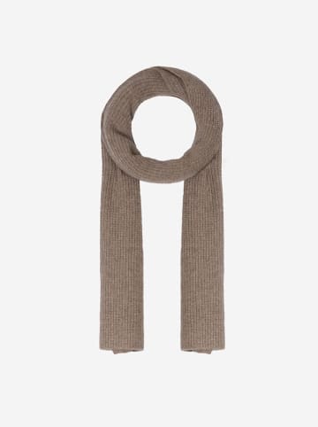 Perfect Cashmere Kasjmieren sjaal "Lea" taupe - (L)180 x (B)30 cm