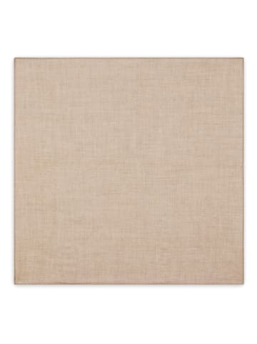 Perfect Cashmere Kaschmir-Tuch "Lerma" in Taupe - (L)65 x (B)65 cm