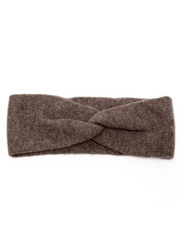 Perfect Cashmere Kaschmir-Stirnband "Namad" in Braun