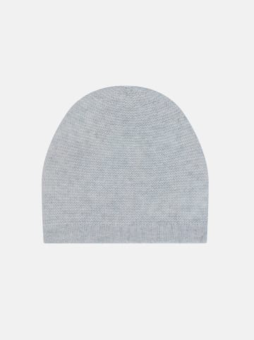 Perfect Cashmere Kaszmirowa czapka "Signy" w kolorze szarym