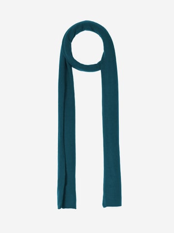 Perfect Cashmere Kasjmieren sjaal "Spencer" blauw - (L)200 x (B)30 cm