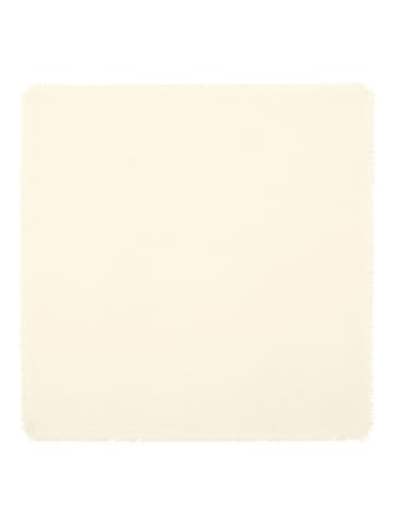 Perfect Cashmere Kasjmieren doek "Tofino" wit - (L)56 x (B)56 cm