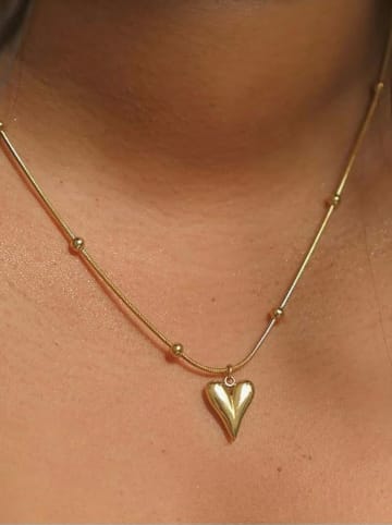 atelier MIU Vergulde ketting met hanger - (L)42 cm