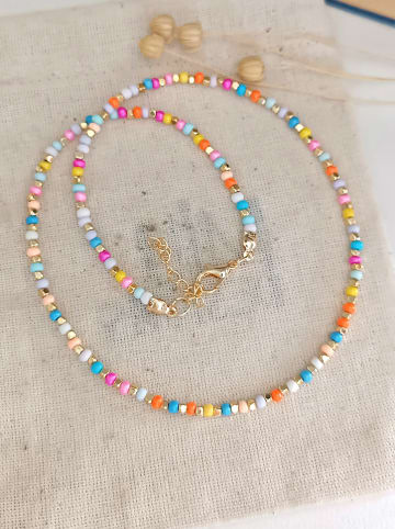 atelier MIU Vergulde ketting met sierelementen - (L)42 cm
