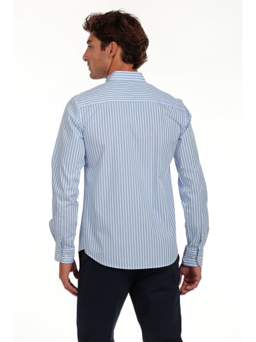 The Time of Bocha Hemd in Hellblau/ Weiß