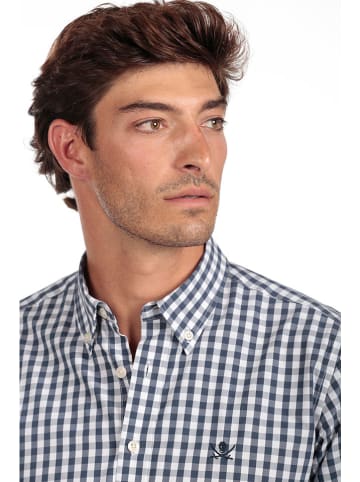 The Time of Bocha Blouse lichtblauw/wit