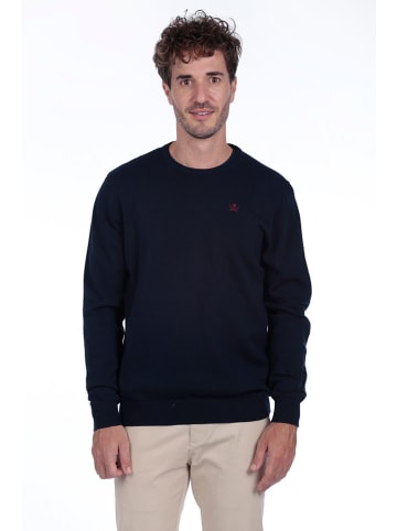 The Time of Bocha Sweter w kolorze granatowym