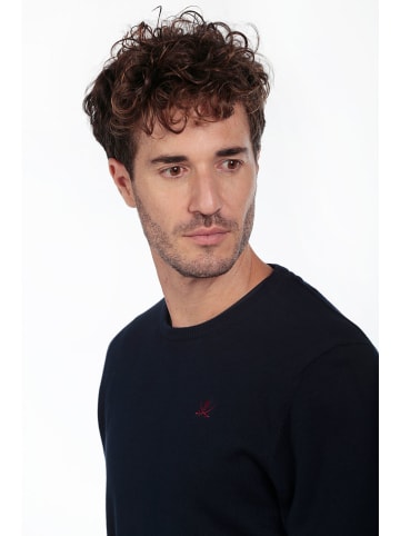 The Time of Bocha Sweter w kolorze granatowym