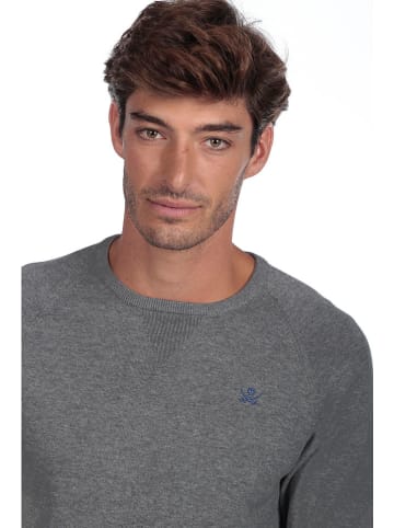 The Time of Bocha Pullover "Corner" in Grau