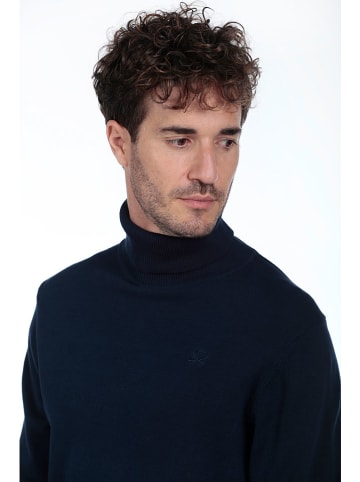 The Time of Bocha Rollkragenpullover in Dunkelblau