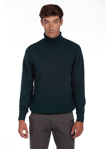 The Time of Bocha Rollkragenpullover in Petrol