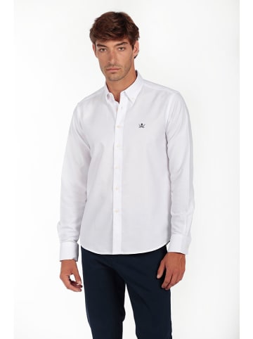 The Time of Bocha Hemd "Oxford" in Weiß