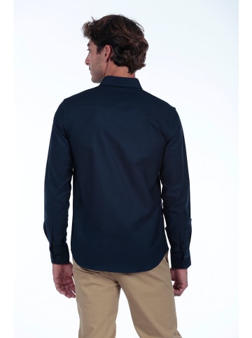 The Time of Bocha Koszula "Oxford" w kolorze granatowym