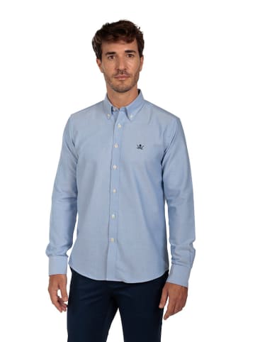 The Time of Bocha Blouse "Oxford" lichtblauw