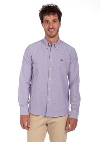 The Time of Bocha Koszula "Oxford" w kolorze fioletowym