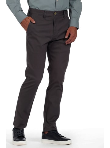 The Time of Bocha Spodnie chino w kolorze ciemnobrązowym