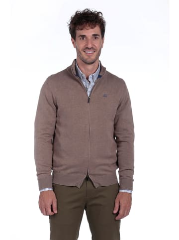 The Time of Bocha Cardigan in Hellbraun