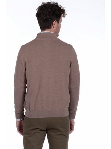 The Time of Bocha Cardigan in Hellbraun