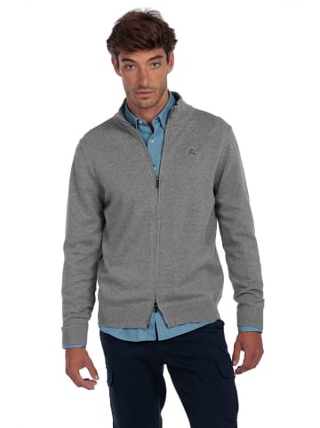 The Time of Bocha Cardigan in Hellgrau