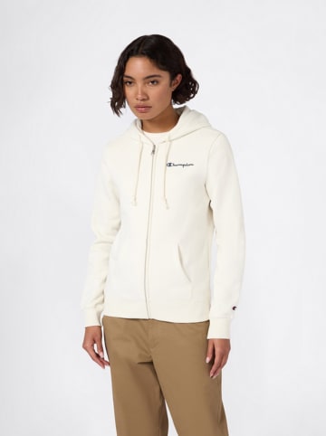 Champion Sweatjacke in Creme