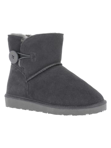 Gooce Leder-Winterboots "Crestone" in Anthrazit
