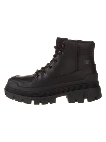CAT Leder-Boots "Hardwear" in Schwarz
