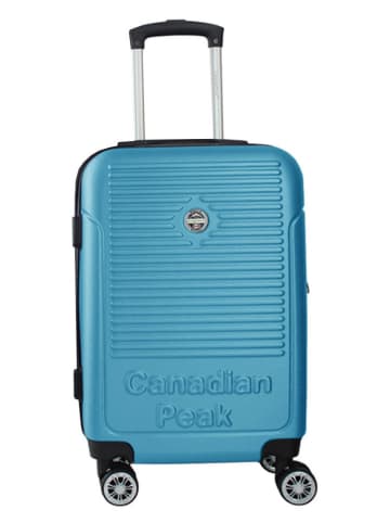 Canadian Peak Hardcase-trolley "Santiagoeak" turquoise - (B)34 x (H)53 x (D)21 cm