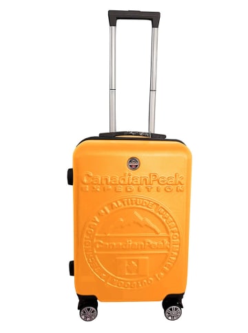 Canadian Peak Hardcase-trolley "Stanislaeak" oranje - (B)34 x (H)53 x (D)21 cm