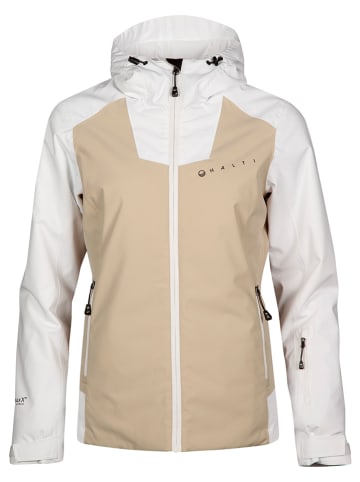 Halti Ski-/ Snowboardjacke "Wedeln DX" in Weiß/ Beige