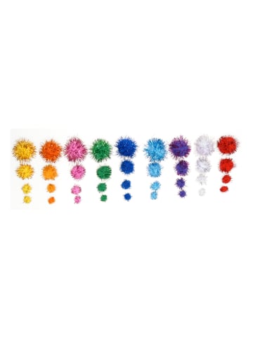 SUNNYSUE 400-delige glitterpomponset - vanaf 3 jaar