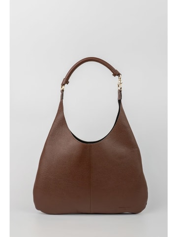 Christian Laurier Skórzany shopper bag "Suri" w kolorze jasnobrązowym - 48 x 31 x 2 cm