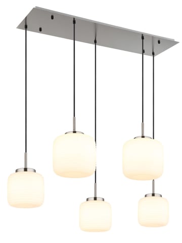 Globo lighting Hängeleuchte ''Kladora'' in Silber - (B)106 x (H)130 x (T)38 cm