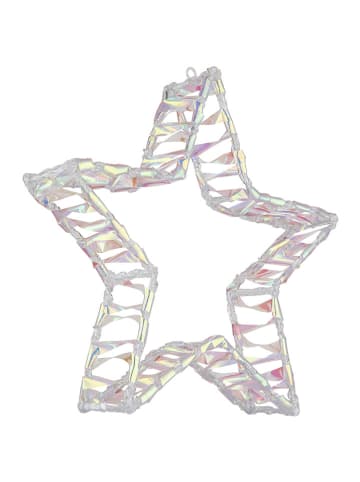 Globo lighting LED-Dekoleuchte ''Stara'' in Weiß - (B)37 x (H)39 x (T)7 cm