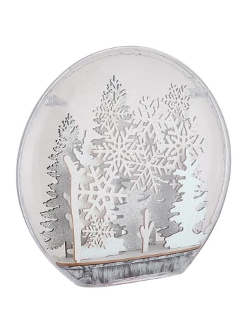 Globo lighting Decoledlamp wit - (B)26 x (H)24,5 x (D)7 cm