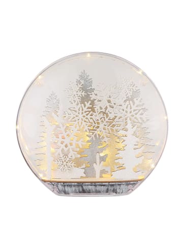 Globo lighting Lampa dekoracyjna LED w kolorze białym - 26 x 24,5 x 7 cm