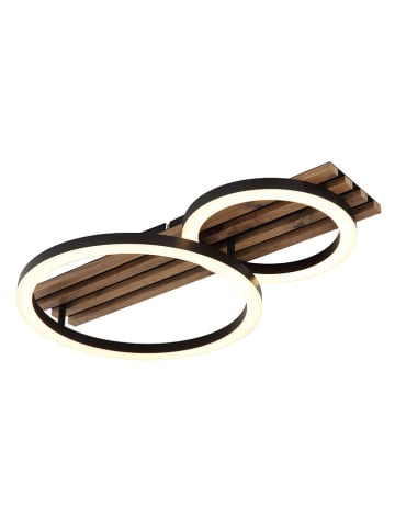 Globo lighting LED-Deckenleuchte ''Tisha'' - EEK F (EEK A bis G) - (B)48 x (H)9,5 x (T)30 cm