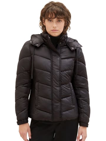 Tom Tailor Winterjacke in Schwarz